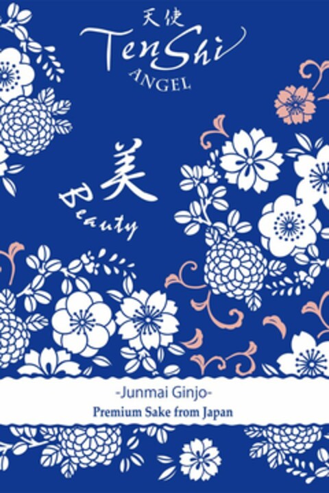 TENSHI ANGEL BEAUTY -JUNMAI GINJO- PREMIUM SAKE FROM JAPAN Logo (USPTO, 04.08.2020)