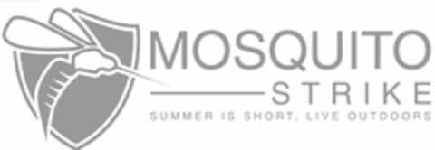 MOSQUITO STRIKE SUMMER IS SHORT, LIVE OUTSIDE Logo (USPTO, 08/07/2020)