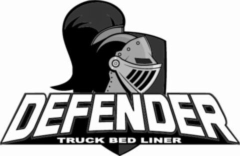 DEFENDER TRUCK BED LINER Logo (USPTO, 23.11.2009)