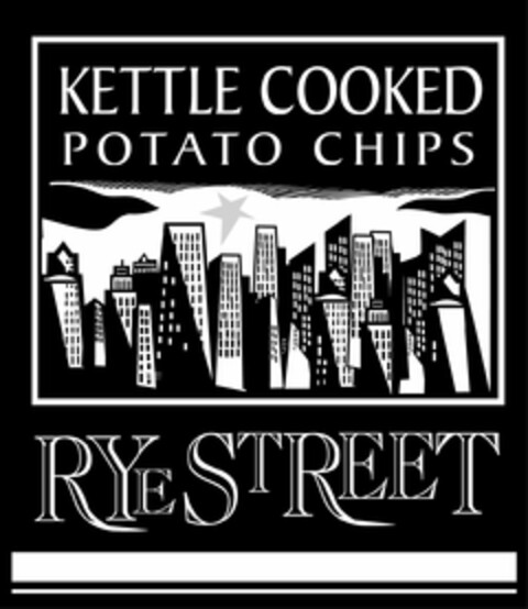 RYE STREET KETTLE COOKED POTATO CHIPS Logo (USPTO, 25.01.2010)