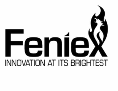 FENIEX INNOVATION AT ITS BRIGHTEST Logo (USPTO, 12.02.2010)