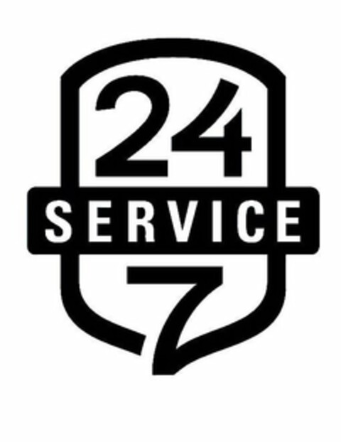 SERVICE 24 7 Logo (USPTO, 09.03.2010)