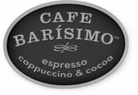 CAFE BARISIMO ESPRESSO CAPPUCCINO & COCOA Logo (USPTO, 10.03.2010)