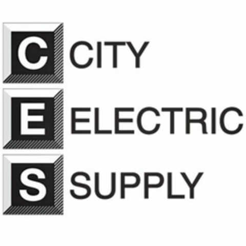 CES CITY ELECTRIC SUPPLY Logo (USPTO, 03/29/2010)