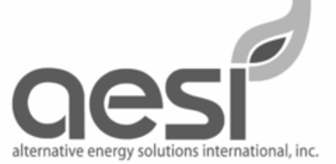 AESI ALTERNATIVE ENERGY SOLUTIONS INTERNATIONAL, INC. Logo (USPTO, 15.06.2010)