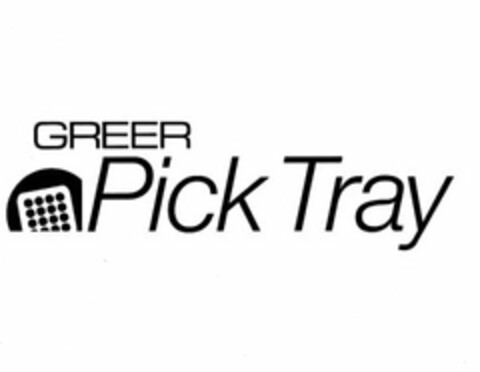 GREER PICK TRAY Logo (USPTO, 12/09/2010)