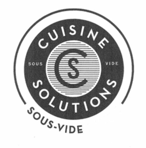 CS CUISINE SOLUTIONS SOUS VIDE SOUS-VIDE Logo (USPTO, 11.03.2011)