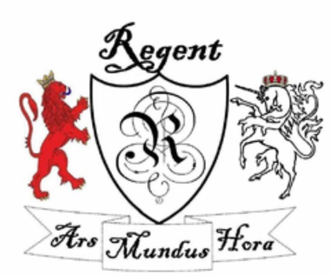 R REGENT ARS MUNDUS HORA Logo (USPTO, 28.04.2011)