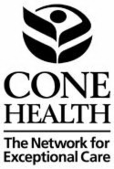 CONE HEALTH THE NETWORK FOR EXCEPTIONAL CARE Logo (USPTO, 25.07.2011)