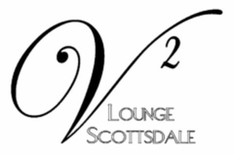 V2 LOUNGE SCOTTSDALE Logo (USPTO, 07.09.2011)