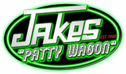 JAKES "PATTY WAGON" EST. 1985 Logo (USPTO, 08.09.2011)