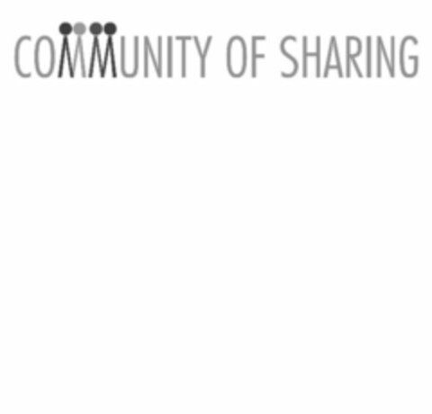 COMMUNITY OF SHARING Logo (USPTO, 19.12.2011)