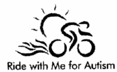 RIDE WITH ME FOR AUTISM Logo (USPTO, 01/25/2012)