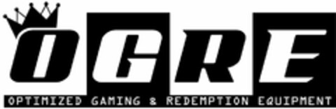 OGRE OPTIMIZED GAMING & REDEMPTION EQUIPMENT Logo (USPTO, 27.01.2012)