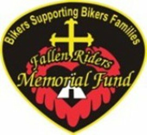 FALLEN RIDERS MEMORIAL FUND, BIKERS SUPPORTING BIKERS FAMILIES Logo (USPTO, 08.02.2012)