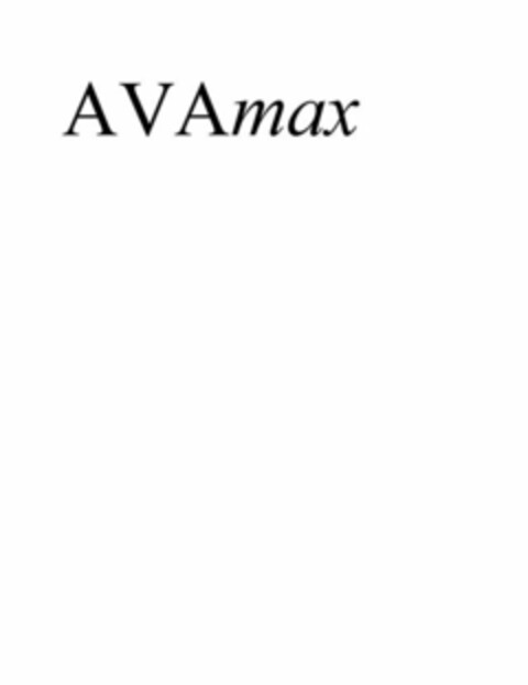 AVAMAX Logo (USPTO, 09/11/2012)