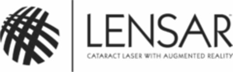 LENSAR CATARACT LASER WITH AUGMENTED REALITY Logo (USPTO, 23.10.2012)