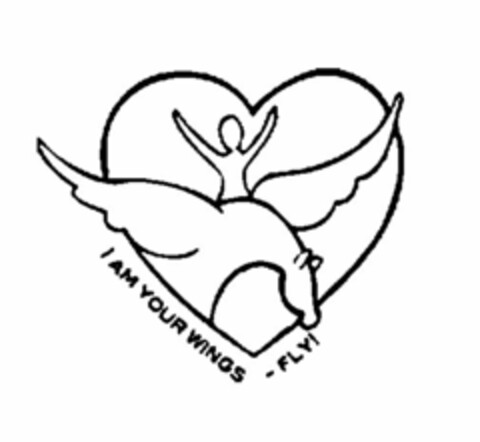 I AM YOUR WINGS - FLY! Logo (USPTO, 20.02.2013)