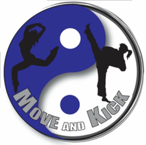 MOVE AND KICK Logo (USPTO, 04.09.2013)