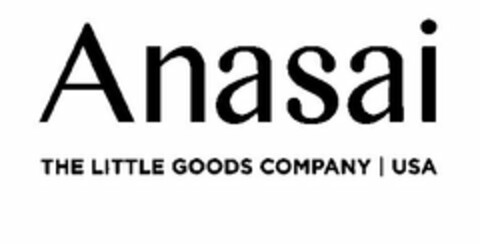 ANASAI THE LITTLE GOODS COMPANY USA Logo (USPTO, 09/30/2013)