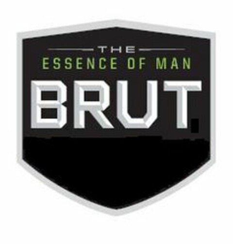 BRUT THE ESSENCE OF MAN Logo (USPTO, 04.11.2013)