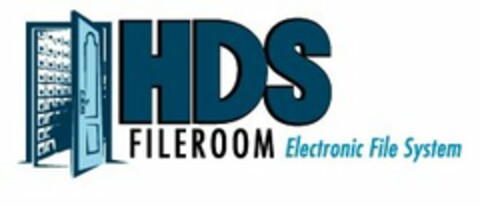 HDS FILEROOM ELECTRONIC FILE SYSTEM Logo (USPTO, 03/04/2014)