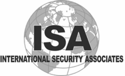 ISA INTERNATIONAL SECURITY ASSOCIATES Logo (USPTO, 16.09.2014)