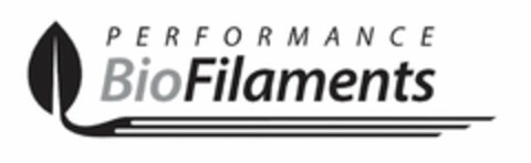 PERFORMANCE BIOFILAMENTS Logo (USPTO, 28.11.2014)