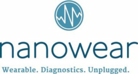 NANOWEAR - WEARABLE. DIAGNOSTICS. UNPLUGGED. Logo (USPTO, 06.01.2015)