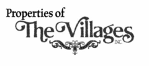 PROPERTIES OF THE VILLAGES INC. Logo (USPTO, 04/27/2015)