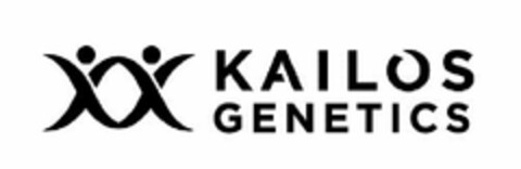 X X KAILOS GENETICS Logo (USPTO, 06/25/2015)