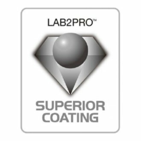 LAB2PRO SUPERIOR COATING Logo (USPTO, 22.07.2015)