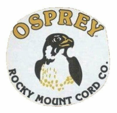 OSPREY ROCKY MOUNT CORD CO. Logo (USPTO, 15.10.2015)