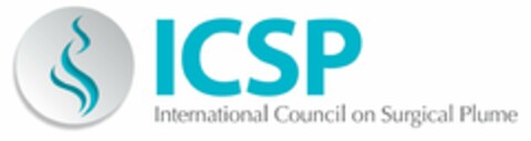 ICSP INTERNATIONAL COUNCIL ON SURGICAL PLUME Logo (USPTO, 01/14/2016)