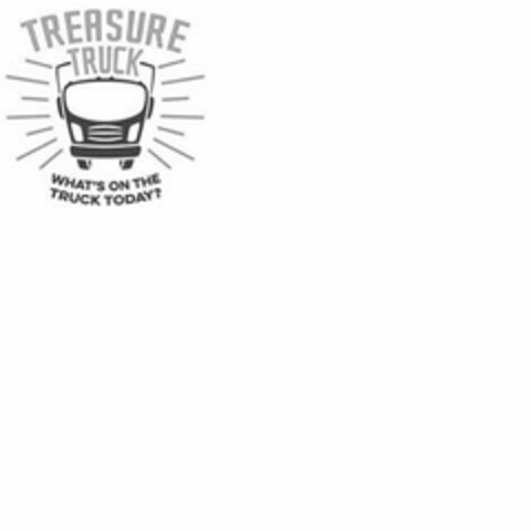 TREASURE TRUCK WHAT'S ON THE TRUCK TODAY? Logo (USPTO, 24.05.2016)
