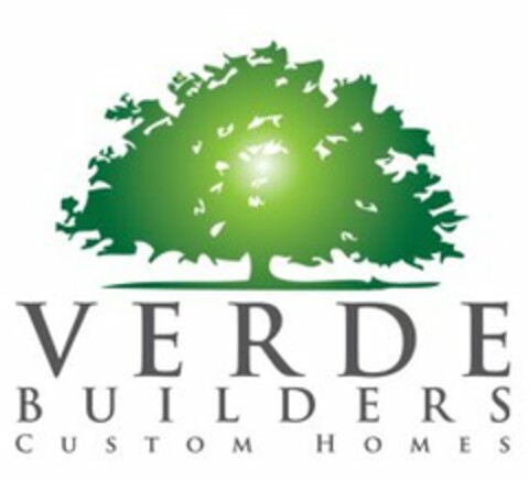 VERDE BUILDERS CUSTOM HOMES Logo (USPTO, 31.05.2016)