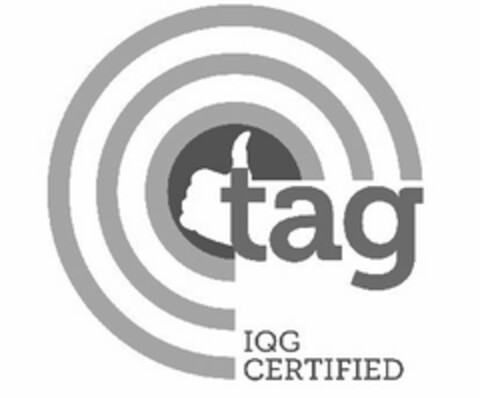 TAG IQG CERTIFIED Logo (USPTO, 05.08.2016)