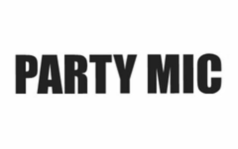 PARTY MIC Logo (USPTO, 31.10.2016)