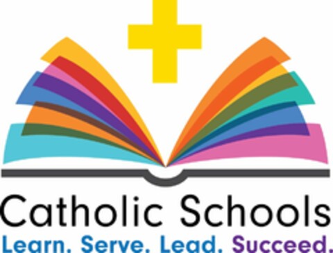 CATHOLIC SCHOOLS LEARN. SERVE. LEAD. SUCCEED. Logo (USPTO, 02.05.2017)