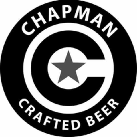 CHAPMAN CRAFTED BEER C Logo (USPTO, 06/13/2017)