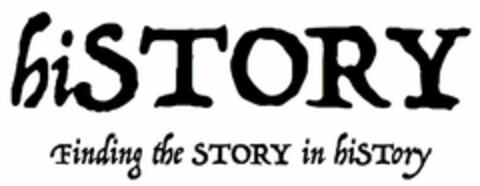 HISTORY FINDING THE STORY IN HISTORY Logo (USPTO, 09/06/2017)