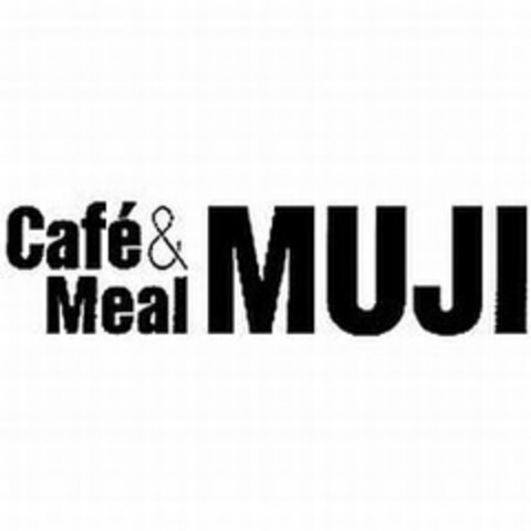 CAFÉ & MEAL MUJI Logo (USPTO, 10/31/2017)