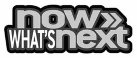 NOW WHAT'S NEXT Logo (USPTO, 08.01.2018)