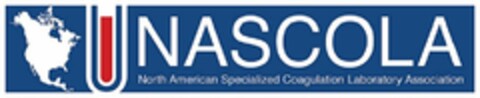 NASCOLA NORTH AMERICAN SPECIALIZED COAGULATION LABORATORY ASSOCIATION Logo (USPTO, 06/07/2018)