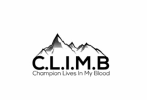 C.L.I.M.B CHAMPIONS LIVE IN MY BLOOD Logo (USPTO, 15.01.2019)