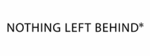 NOTHING LEFT BEHIND Logo (USPTO, 02/28/2019)