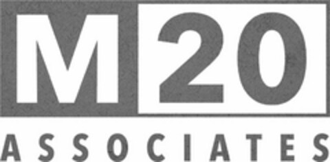 M 20 ASSOCIATES Logo (USPTO, 17.04.2019)