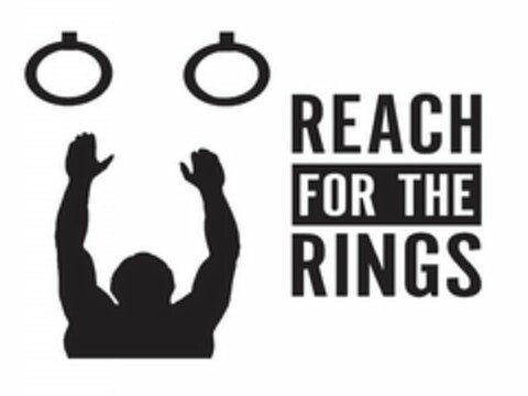 REACH FOR THE RINGS Logo (USPTO, 07/10/2019)