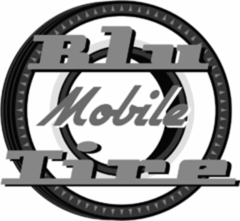 BLU MOBILE TIRE Logo (USPTO, 30.12.2019)