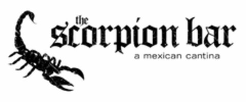 THE SCORPION BAR A MEXICAN CANTINA Logo (USPTO, 02/10/2020)